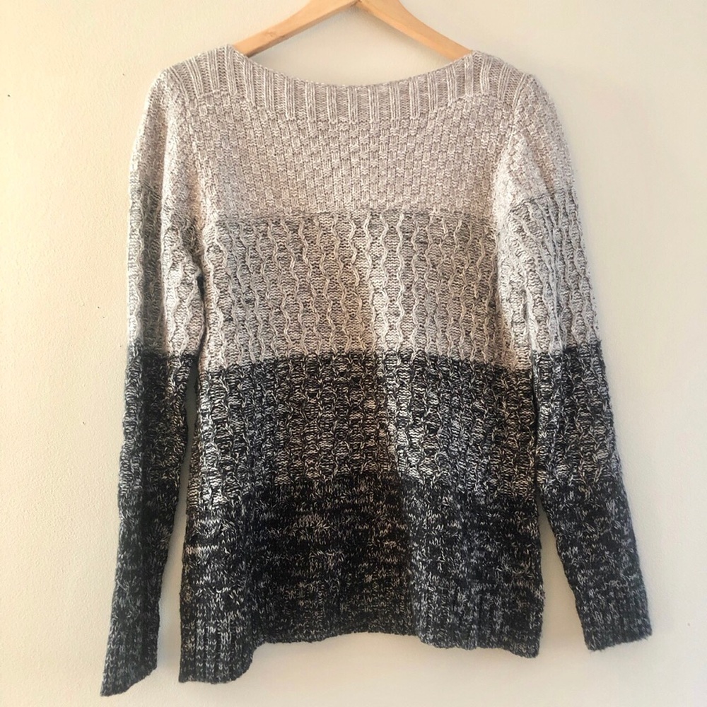 Colorblock Knit Sweater